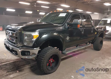 2015 Ford F-250 Xlt из США, поврежденный, VIN 1FT7W2BT7FEA55413